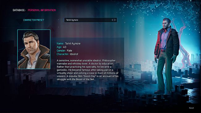 Gamedec: Torkil Aymore - The Original One