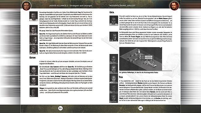 Jagged Alliance 2 - Deutsches Lösungsbuch (German Strategy Guide)
