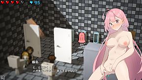 Embarrassed Shina-chan~ the Naked Wandering College Girl