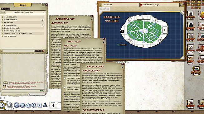 Fantasy Grounds - Slipstream: Heart of Steel (Savage Worlds)