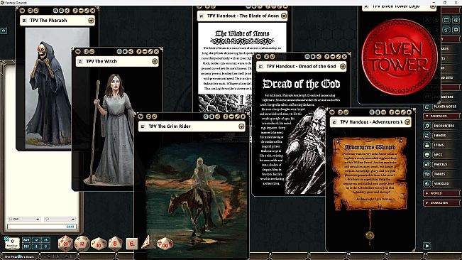 Fantasy Grounds - The Pharaoh's Vault - Level-1
