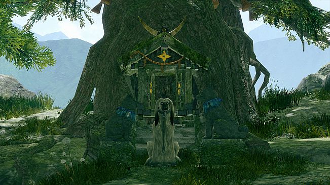 MONSTER HUNTER RISE - "Long Coat Costume" Palamute layered armor set