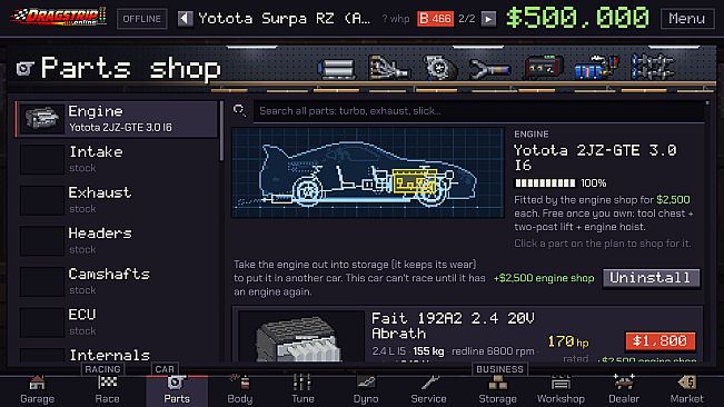 Dragstrip Online