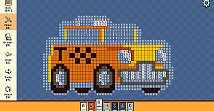 Pixel Cross Stitch - Tiny Vehicles Pack 2
