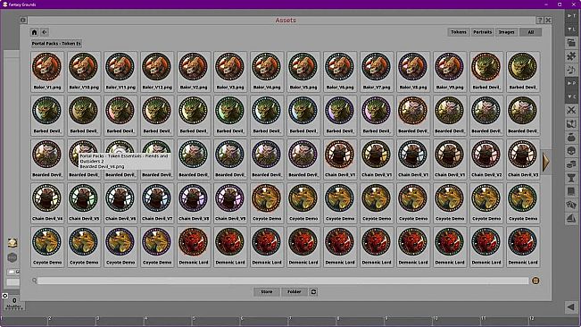 Fantasy Grounds - Portal Packs - Token Essentials: Fiends & Outsiders 2