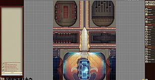 Fantasy Grounds - Starfinder RPG - Starfinder Flip-Mat - Star Knight Starships