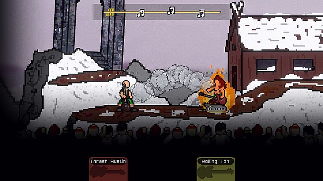 It's Raining Fists and Metal