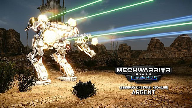 MechWarrior Online - Argent Legendary Mech Pack