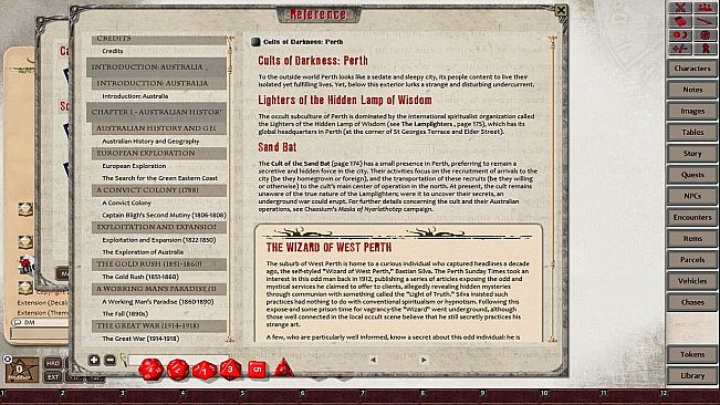 Fantasy Grounds - Terror Australis - 2nd Edition