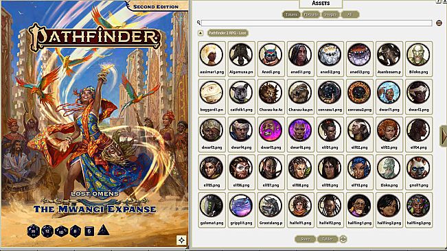 Fantasy Grounds - Pathfinder 2 RPG - Pathfinder Lost Omens: The Mwangi Expanse