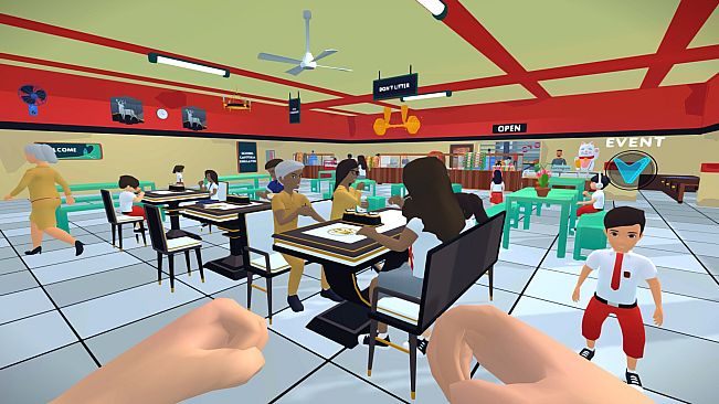 School Cafeteria Simulator
