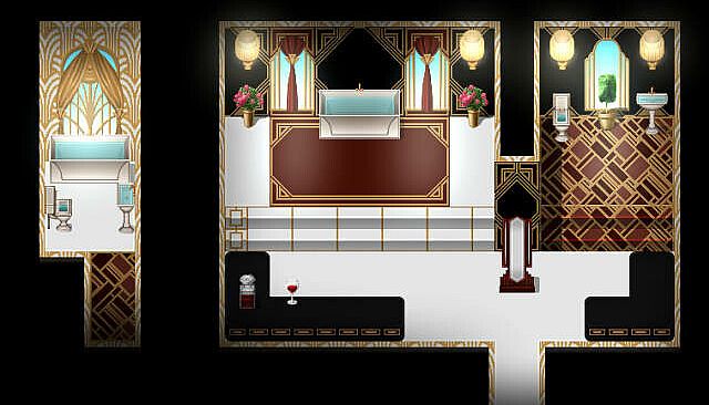 RPG Maker MZ - KR Art Deco Interiors Tileset