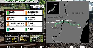 JR East Train Simulator: Senzan Line(Sendai to Yamagata) E721 Series