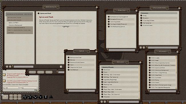 Fantasy Grounds - Islands of Plunder: Spices and Flesh