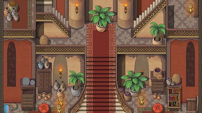RPG Maker MV - Winlu Fantasy Tileset - Desert Interior