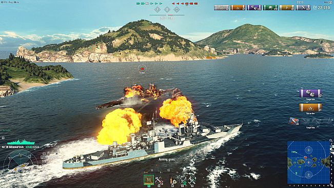 World of Warships — Indianapolis Pack