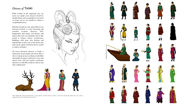 Detective Di: The Silk Rose Murders - Art Book