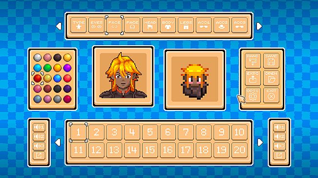 Pixelart Character Creator