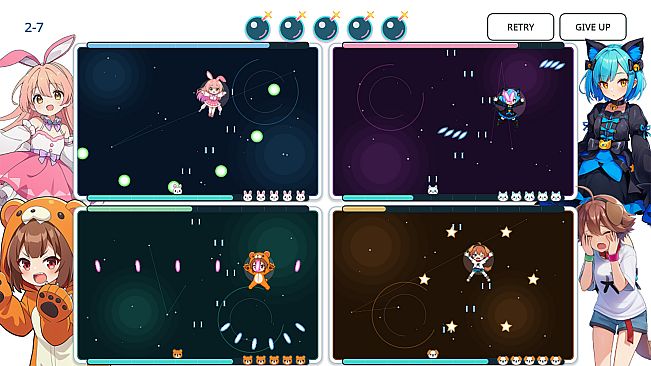 4 SCREENS, 1 SHOT
