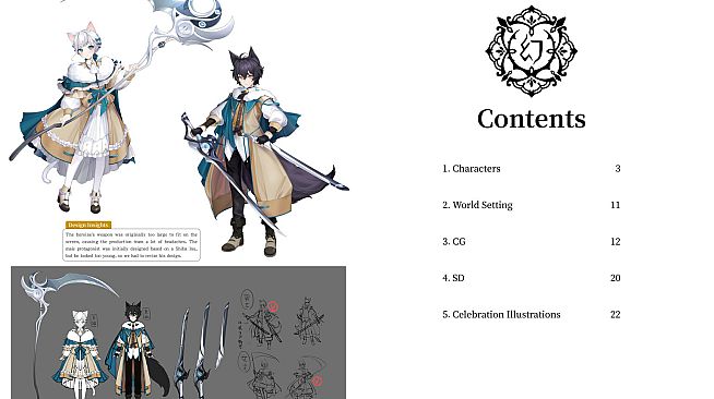 《倒轉方舟 Project: AHNO's Ark》美術集