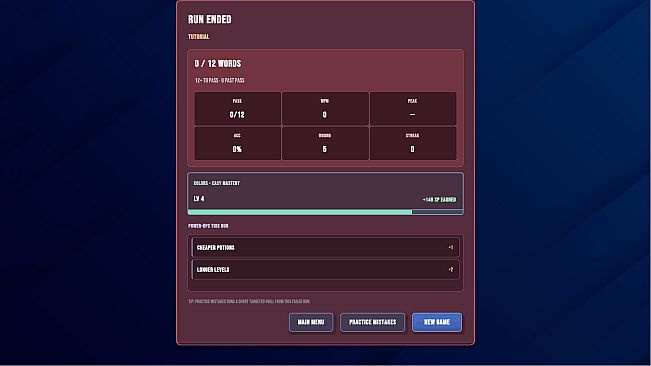 Silly Typing Game