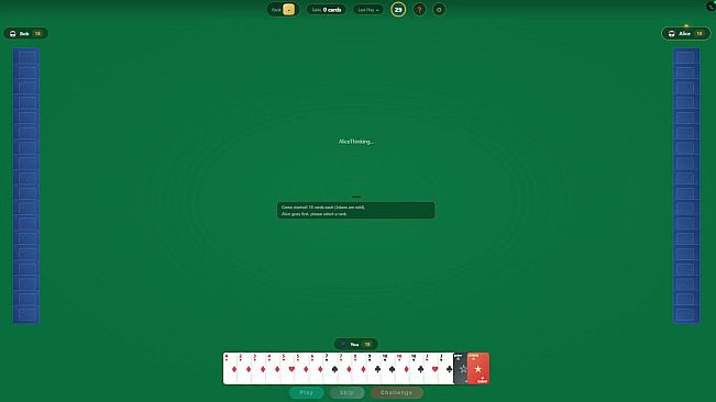 Bluff Card Game
