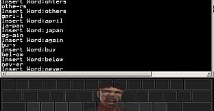 Touch Typing Home Row Speed Grinder - Zombie Black Layout Prowl Skin