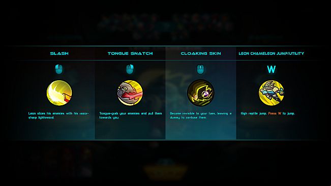 Leon Chameleon - Awesomenauts Character