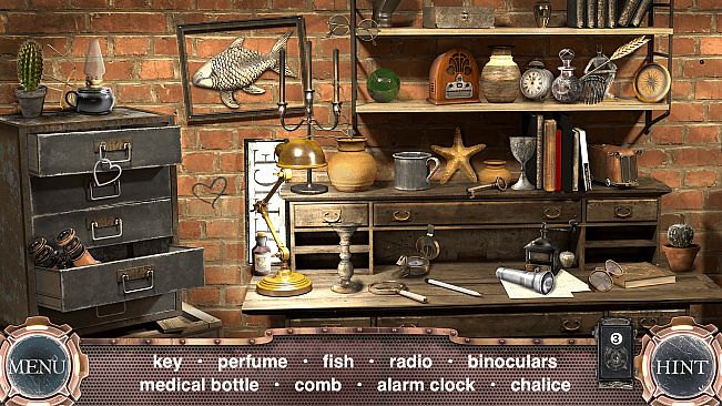 Time Machine - Find Objects. Hidden Pictures Game