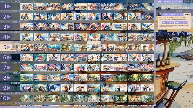 AI-VJ - Water Color 4k Visuals