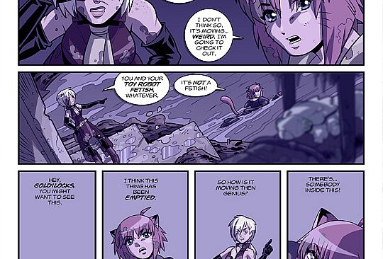 Blade Kitten: Comic Pack - Dirty Angels