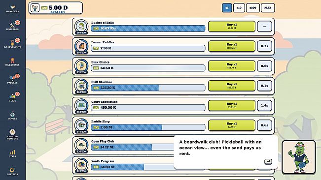 Pickleball Tycoon