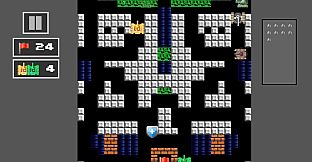 Tank Shoot 2D - Battle to save City Flag