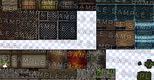 RPG Maker MZ - Krachware Cyberpunk Tileset Pack