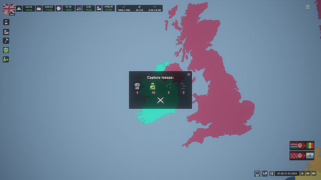 Simulator of Countries