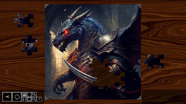 Fantasy Jigsaw Puzzles - Dragons