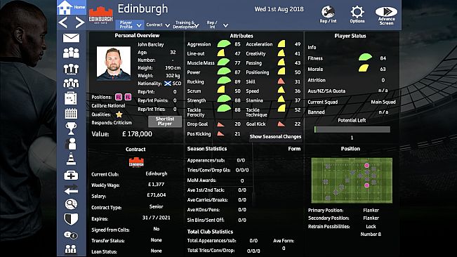 RUTM 2017 - Season 2018/19 Update