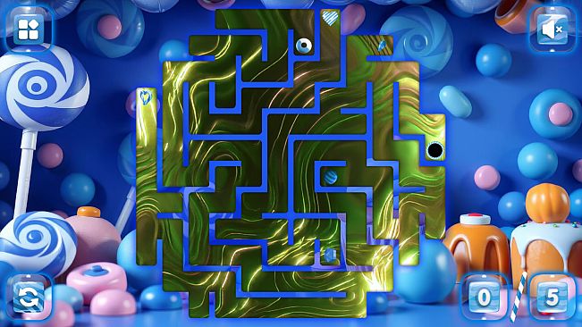 Sweetie Candy Maze: Blueberry