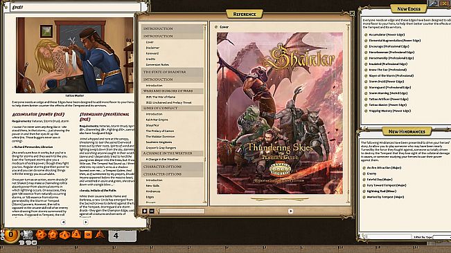 Fantasy Grounds - Shaintar: Thundering Skies (Savage Worlds)