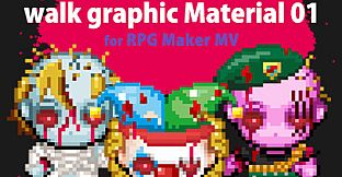 RPG Maker MV - Zombie walk graphic material 01
