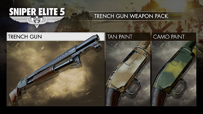 Sniper Elite 5: Trench Warfare Weapon Pack