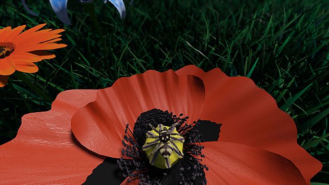 A little Jumpingspider's Garden Adventure (Day 1+2)