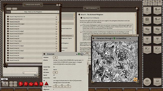 Fantasy Grounds - Goodman Games 2019 Yearbook Presents: DCC Riders on the Phlogiston