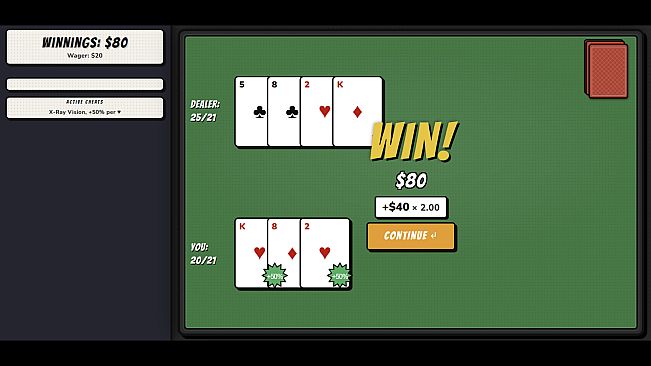 Blackjack: CHEAT THE HOUSE!