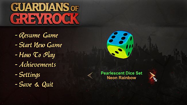 Guardians of Greyrock - Dice Pack: Pearlescent Set