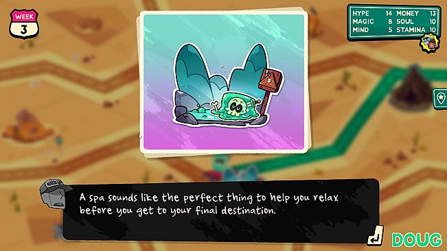Monster Roadtrip Playable character - Doug