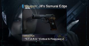 Resident Evil: Revelations Jill's Samurai Edge + Custom Part: