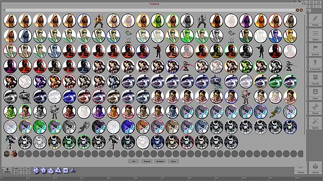 Fantasy Grounds - Supers, Volume 1 (Token Pack)