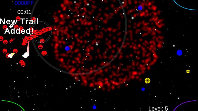 Space Trail Fireworks