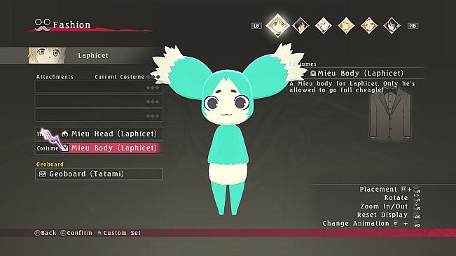 Tales of Berseria - Attachment Set